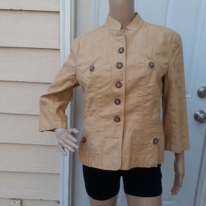 Boston Proper ladies Spring/Automn beige jacket